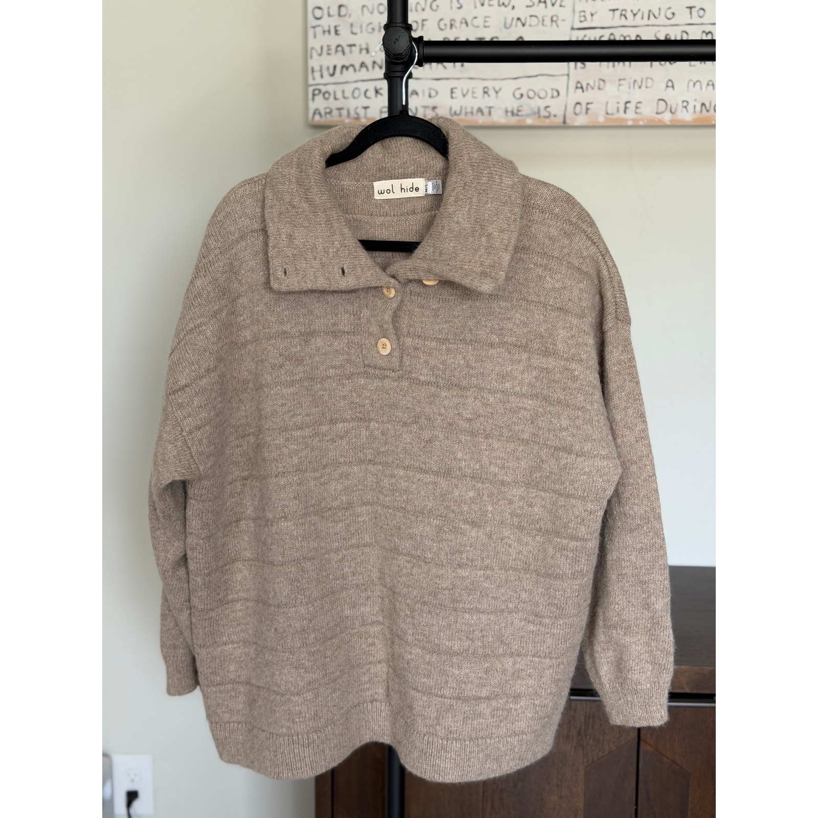 Wol Hide Anorak Sweater